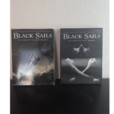 Black Sails Seasons 1 & 2 DVD Box Set Starz Originals TV Action & Adventure - Image 1 of 4