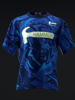 Custom Name Hammer - Hammerhead Bowling Jersey USA Size