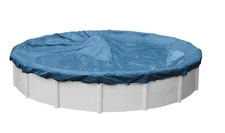 18 Ft Blue Winter Pool Cover for above Ground Pools, 4 Ft Overlap NEW
