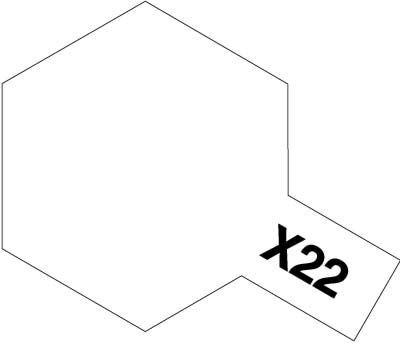 TAMIYA 81522 MINI X22 LACK GLÄNZEND TRANSPARENT ACRYLLACK (10ML)