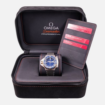 Pre-Owned Omega Seamaster Ploprof 55mm Titanium & Rose Gold 227.60