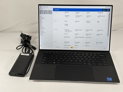 Dell XPS 15 9510 Laptop i7-11800H 2.3GHz 16GB 512GB SSD RTX 3050 Ti