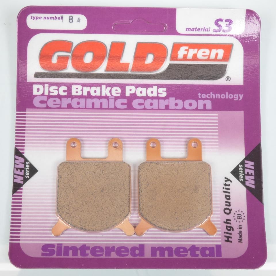Plaquette de frein Gold Fren avant haute friction Gilera 80 Tg1