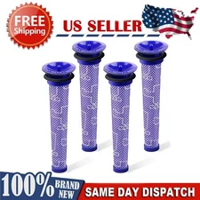 1-4 Pack Pre Filters Replacement Compatible with Dyson V6 V7 V8 DC59 DC58