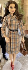 SALE🍂Barbie London Designer Trench Outfit_No Doll_Sunshades_Brown Handbag