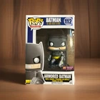 Funko Pop Armored Batman PX Exclusive #112 Box Damage