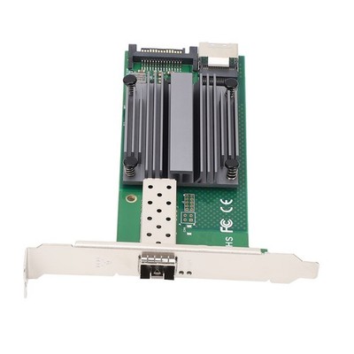 Ethernet NIC Card M.2 To 10Gb B+M KEY 82599 1 SFP Industrial Control Server RWLR