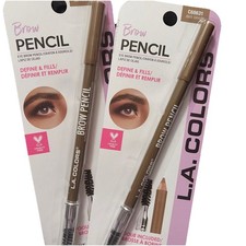 Lot Of 2 La Colors Eye Brow Pencil In Shade C68631-Dark Blonde