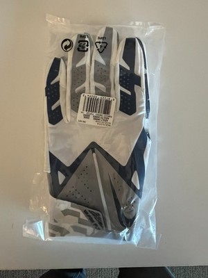 NEW VAPOR FLY GAME READY Pair Receiver Gloves WHITE NIKE NFL Equipment 4XL LOA