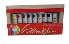 Gamblin Artists Oil Colors Classic Palette 9X37ml (1.25oz) ~ New ~
