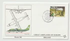 12/5/1988 Ireland FDC - Great Airplanes of Europe - Shorts 360