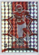 2022 Panini Mosaic Rookies Mosaic Prizm Skyy Moore #319 3k1