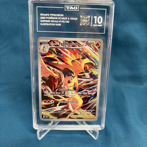 Ethan's Typhlosion graded TAG 10 for sale on eBay