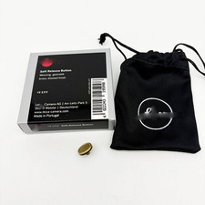 NEW Leica Soft Release Button Brass Blasted 19599 for Q3 M Cameras NEW US STOCK