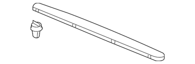 Genuine Honda Upper Molding Clip 91513-SJC-A01 | 91513SJCA01