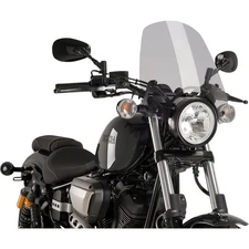 PUIG New Generation Touring Windshield - Smoke Motorcycle Street Bike 9438H