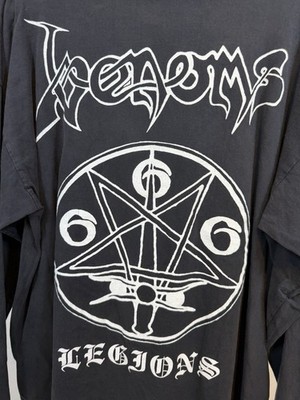 Vintage Venom Shirt Legions XL Longsleeve Black Metal 90s Venoms