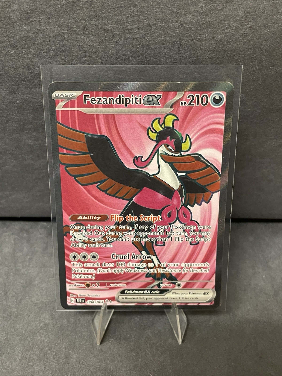 Fezandipiti ex 084/064 Sv: Shrouded Fable Holo Ultra Rare NM/LP