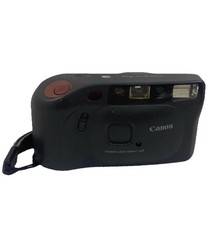 Canon Sure Shot Joy Date Black Point Shoot 35mm Film Camera