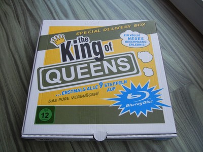 King of Queens Pizza Schachtel selten,2er Fanset mit Thermoskanne,Kult Comedy