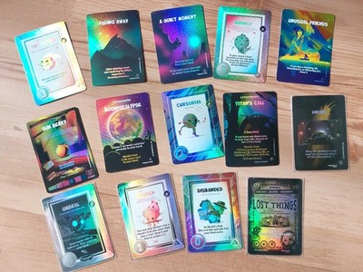 Collection Of 14 Doomlings Alt Art Holofoil Cards