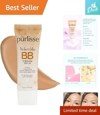 Luminous Matte BB Cream SPF 30 - Korean Tinted Moisturizer with Goji & Hawthorn
