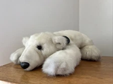 DENVER ZOO Klondike Polar Bear Cub 13” Plush Stuffed Animal VINTAGE Original Tag