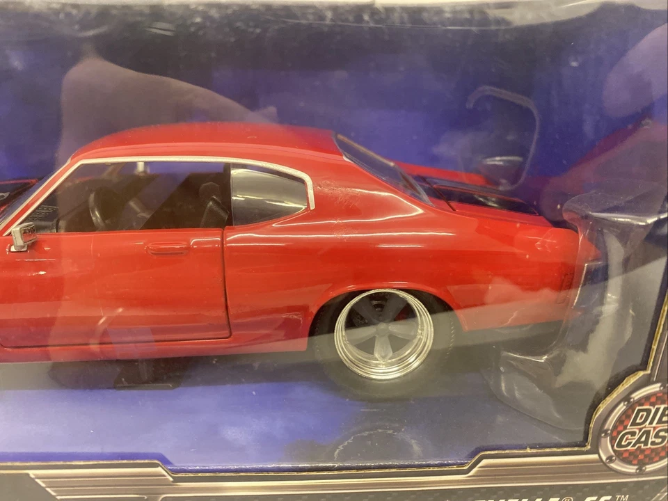 Jada Fast and The Furious - Doms Chevrolet Chevelle SS 1:24 escala novo e lacrado - Imagem 3 de 4