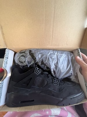 Jordan Air Jordan 4 Retro Black Cat 2020 Black Mid-Top Sneakers CU1110-010