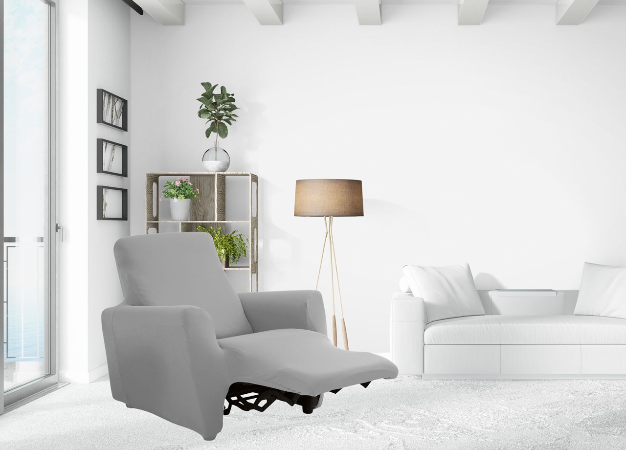 Copripoltrona Relax Magic Grigio Sassi | Protezione Animali e Bambini