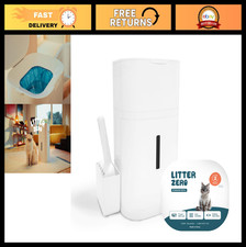 Smart Cat Litter Disposal System - Odor Lock Waste Management Bin, Refill Includ