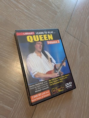 Leckbibliothek Spielen lernen Queen Band 2 DVD Brian May Gitarrenanleitung
