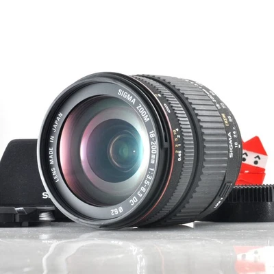 Objectif zoom Sigma 18-200 mm F3,5-6,3 DC pour Nikon F du Japon [Exc + 3] - Photo 1/4