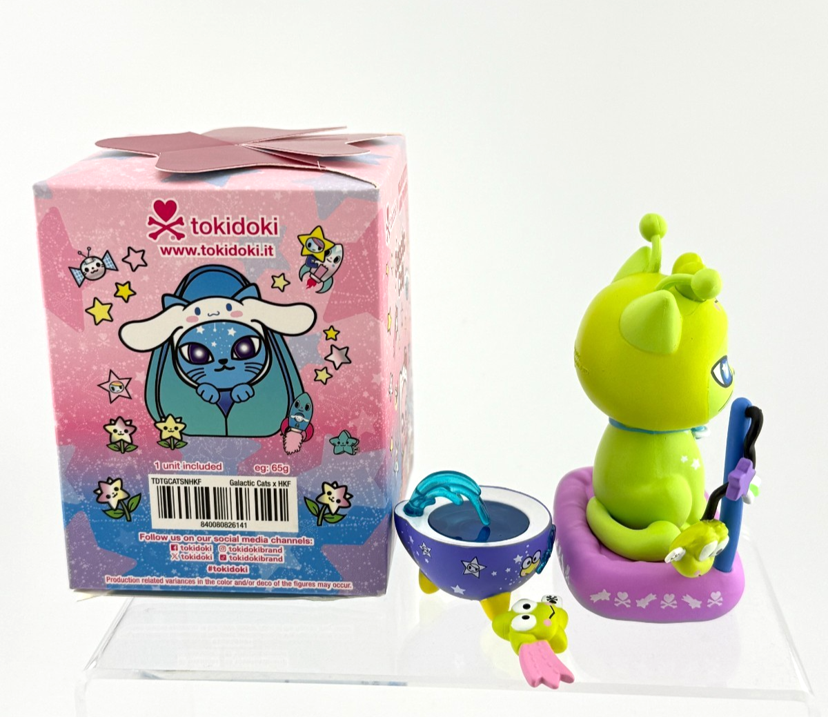 tokidoki x Hello Kitty & Friends Galactic Cats CHASE Keroppi x