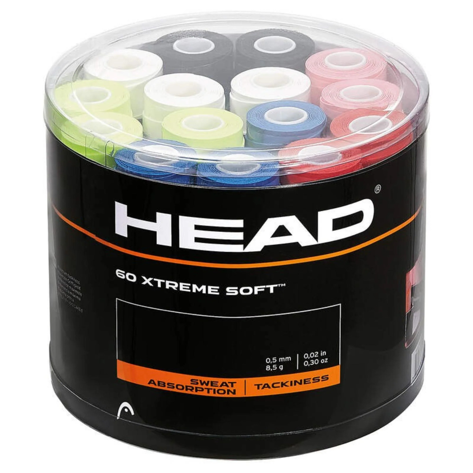 HEAD XtremeSoft Overgrip 60 Pack Soft Feel - High Sweat Control 14490₽