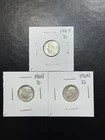 (3 Coins) 1964 D Silver Roosevelt Dimes