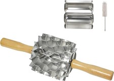 42-Hole Stainless Steel Doughnut Cutter, Replaceable Roller Blade, Doughnut Cutt