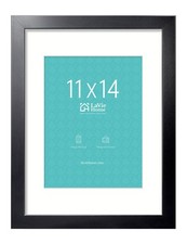 LaVie Home 11x14 Picture Frame, 11 x 14 Frame Display Pictures 11x14, Black