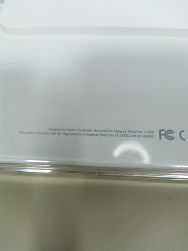 Apple Mac USB kabelgebundene Tastatur A1048 M9034LL/A OVP - Bild 8 von 13