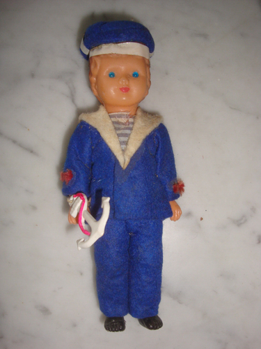 Bleuette costume marin : poupées puppen doll