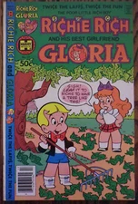 Richie Rich & Gloria #17 - Dec 1980 - Harvey Comics - VERY NICE - Look!