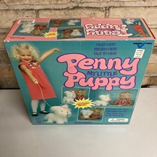 Vtg Vision Toys Penny My Little Puppy Battery Operated Walking Pet W/Box - Works