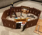 Vintage Playmobil Fort Glory Set 3806 Creative Play, Educational Gift, 80s