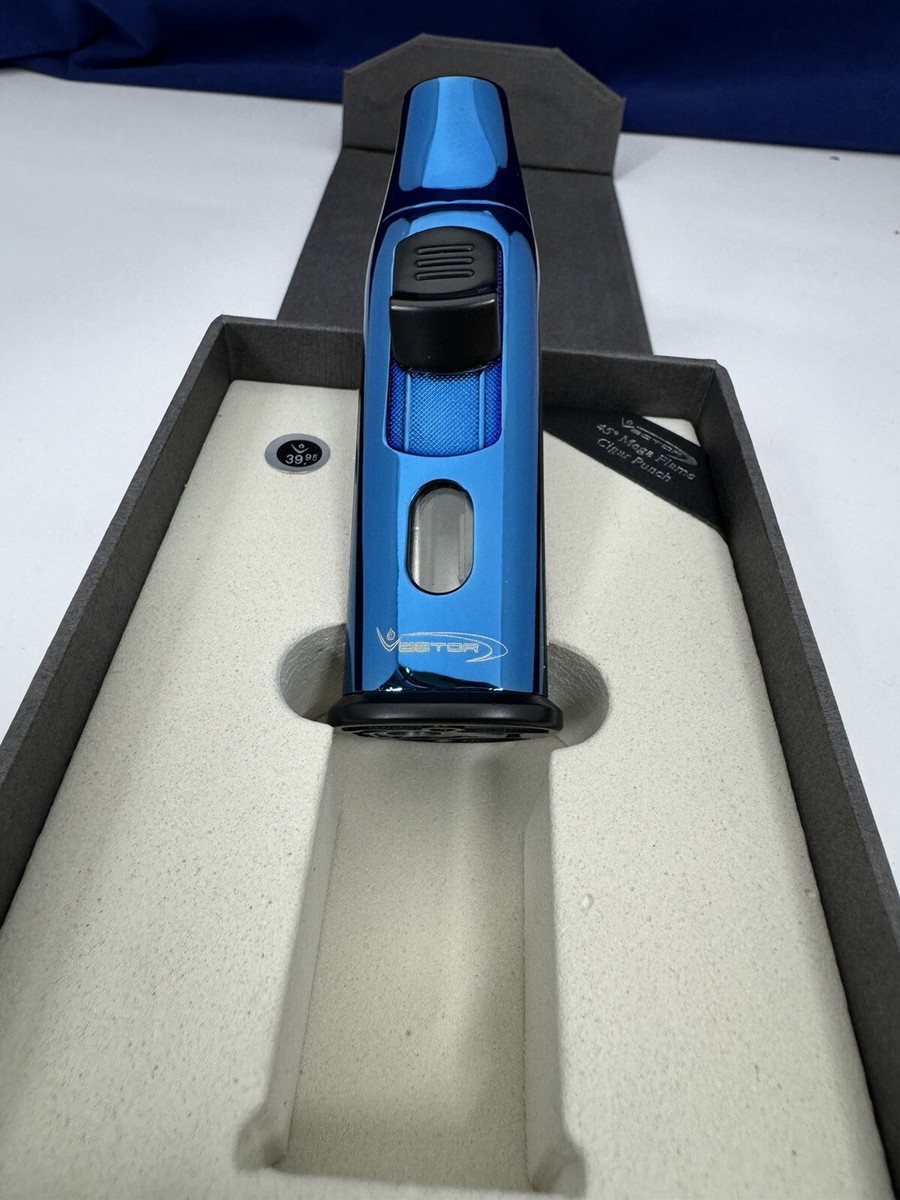 Vector AZTECH - Wind Resistant Large Single Jet Torch Lighter