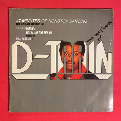 D-TRAIN THE VERY BEST OF D-TRAIN VINYL LP GERMANY 1985 G VG+