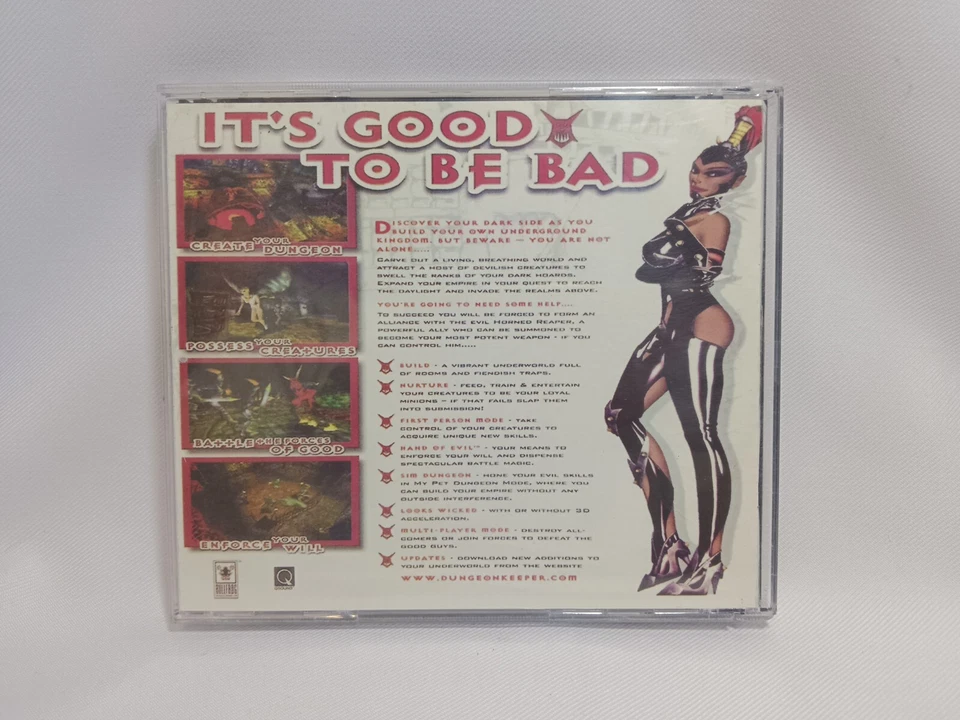 Vintage PC Game Windows 95 CD-ROM Dungeon Keeper 2 Bullfrog - Image 2 of 4