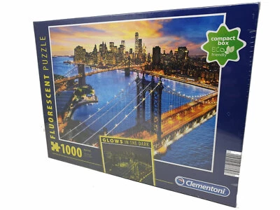 Clementoni® Puzzle 1000 Teile Fluorescent Collection New York
