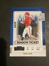 2021 Contenders Baseball Nate Lowe Base Card Texas Rangers 