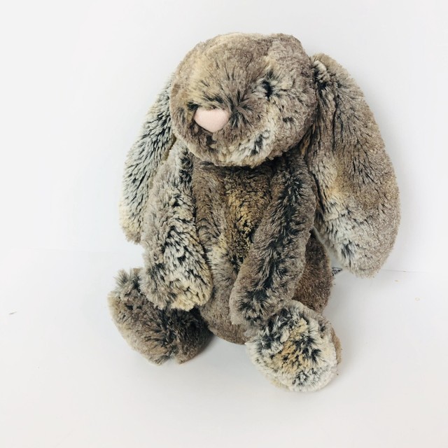 Jellycat London Bunny Plush Doll Woodland Brown Grey Lovey Rabbit 12” So Soft eBay