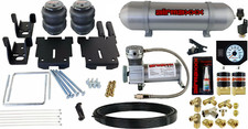Tow Assist Air Ride Kit w/Gauge & Tank Fits 2007-18 Silverado/Sierra 1500 6 Lug